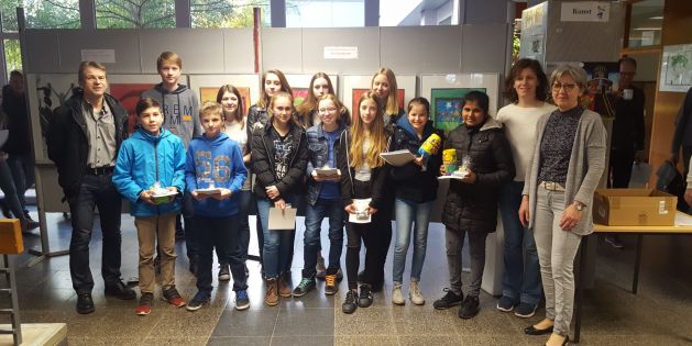 Preisverleihung am 27.03.2017